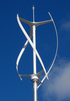 Vertical wind turbine 5kW Quietrevolution